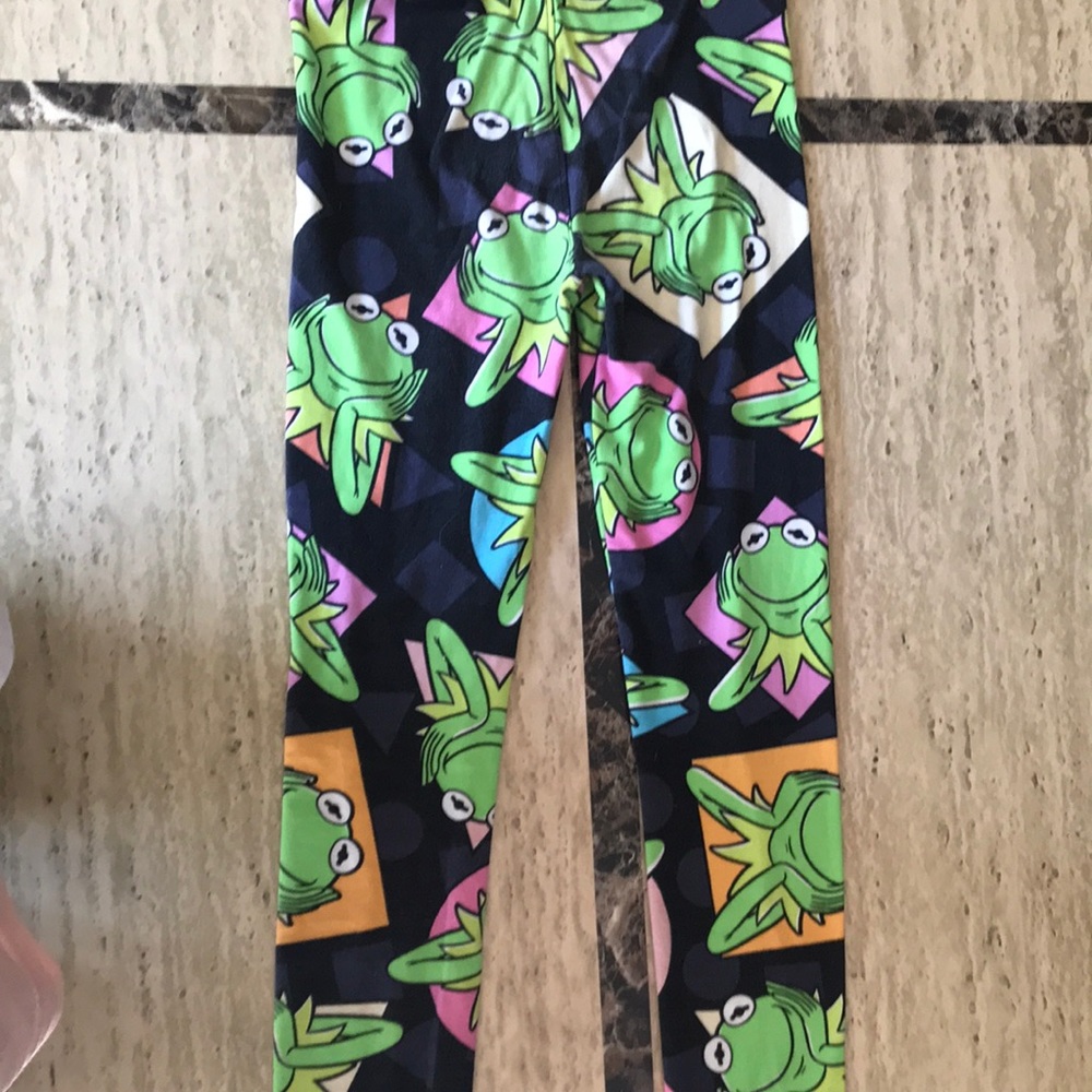 Kermit the frog 🐸 leggings girls